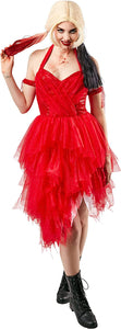 Premium Harley Quinn Red Dress