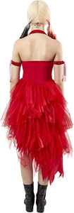Premium Harley Quinn Red Dress